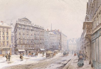 Der Graben in Wien von Carl Wenzel Zajicek